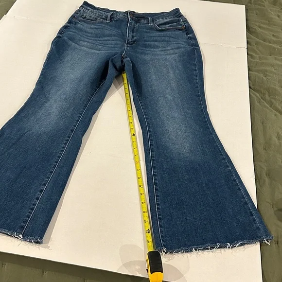 Judy Blue size 14W bootcut jeans with stretch - Picture 6 of 6